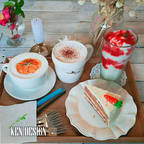 Thiết kế quán cafe xinh lung linh ở Jeju Hàn Quốc 